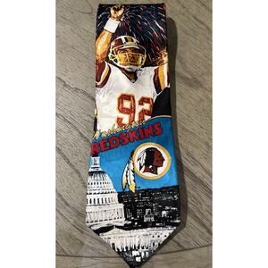 Redskins Team NFL Silk Tie Washington Redskins Officially Licensed Football